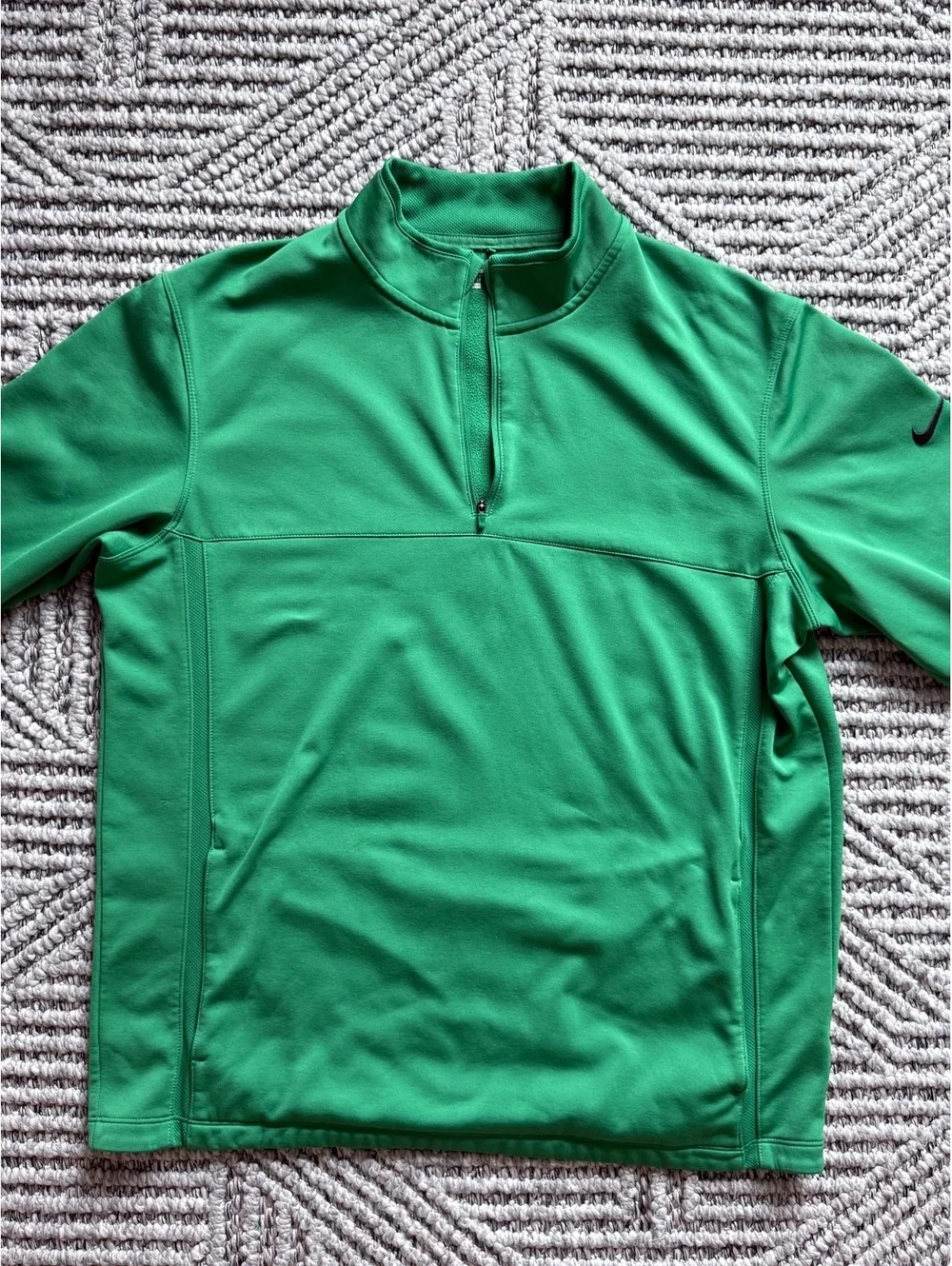 Nike green golf quarter zip pullover Size L